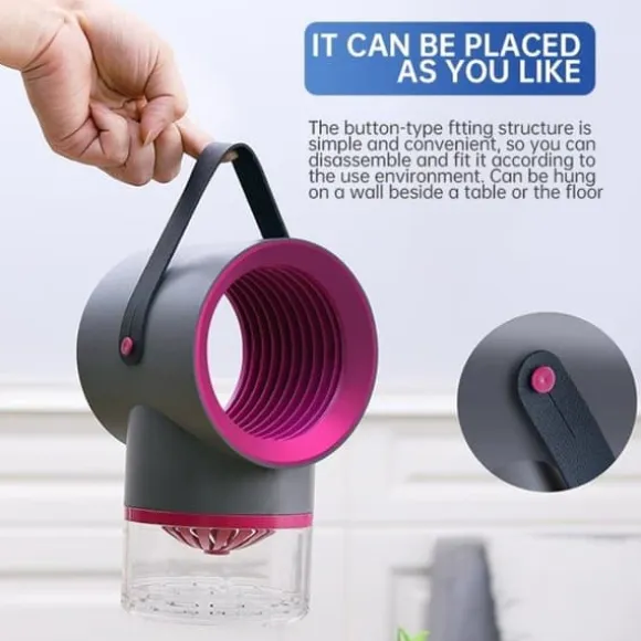 USB Myggefanger med UV-lys, hvid