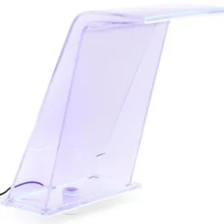 Vandfaldstud med LED-belysning 45 cm, vandgennemstrømning 395 mm