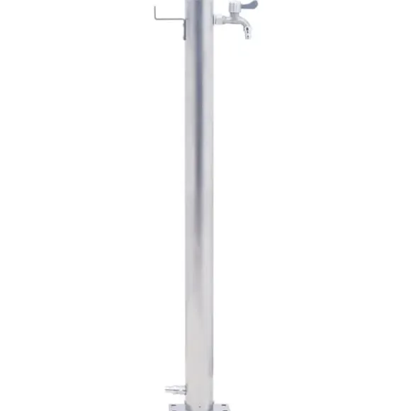 Vandingsartikler - Living vandsøjle 40 cm rund rustfrit stål