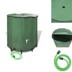 Vandingsartikler - Sammenklappelig Regn Vandtank 250 L