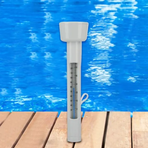 Vandtermometer til pool, spa, akvarium, fisketank - indendørs/udendørs