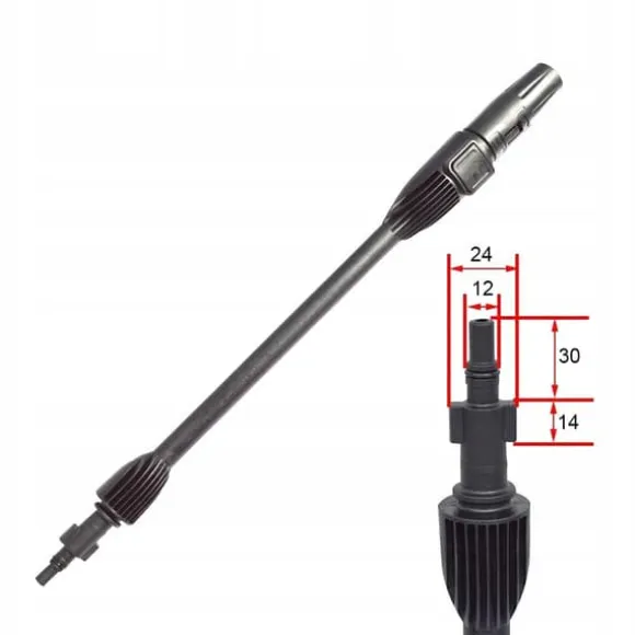 Vario Quick Connect-lanse til højtryksrenser AR Blue Clean / Michelin / Black Decker / Mac Allister / Makita / Stanley / Bosch