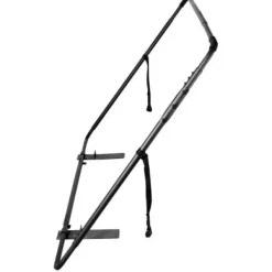Varmtvandskar Coverløfter, Justerbar, 80x160x125 cm, Sort, Aluminium