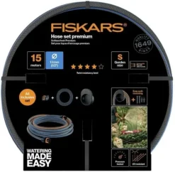 VÆGMONTERING MED SLANGE 13MM 1/2'' 15M Q4 - FS-1027678