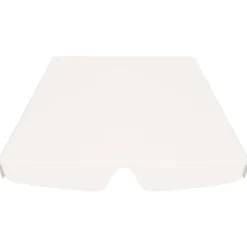 vidaXL baldakin til havegynge 188/168x145/110 cm hvid - Festtelte & havepavilloner – tage