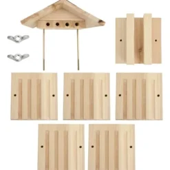 vidaXL bihotel 22x20x20 cm massivt fyrretræ - Huse & bure til små dyr