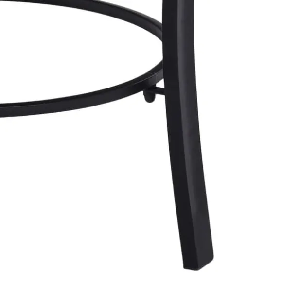 vidaXL bålfad mosaik 68 cm keramik blå og hvid - Ildsteder