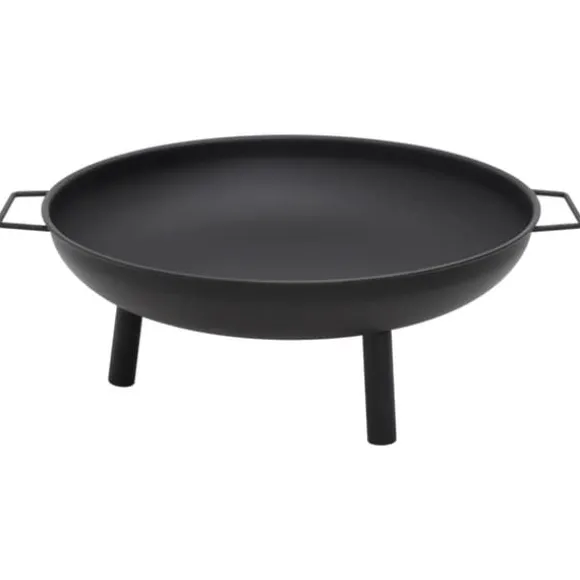 vidaXL bålfad 67,5x58x22,5 cm stål - Ildsteder