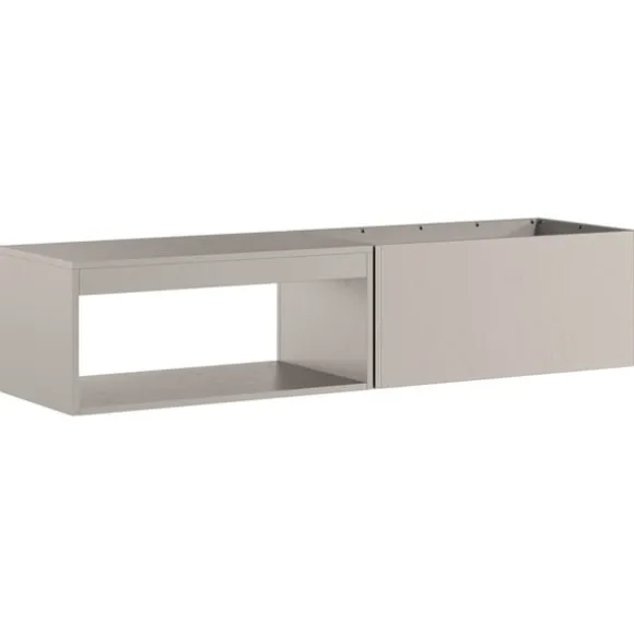 vidaXL Bålsted Brun 160 x 45 x 35 cm Forvitret stål