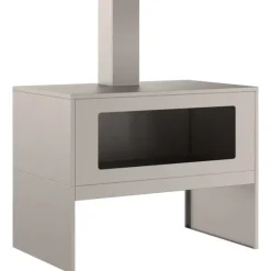 vidaXL Bålsted Brun 80 x 50 x 96 cm Forvitret stål