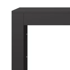 vidaXL brændestativ 100x40x80 cm stål sort