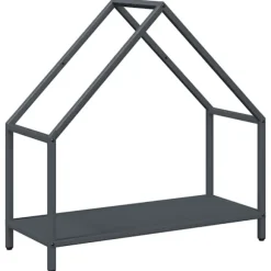 vidaXL brændestativ 60x25x60 cm koldvalset stål antracitgrå