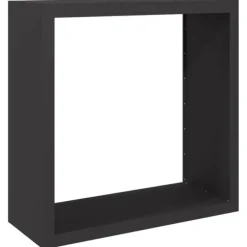 vidaXL brændestativ 100x40x100 cm stål sort