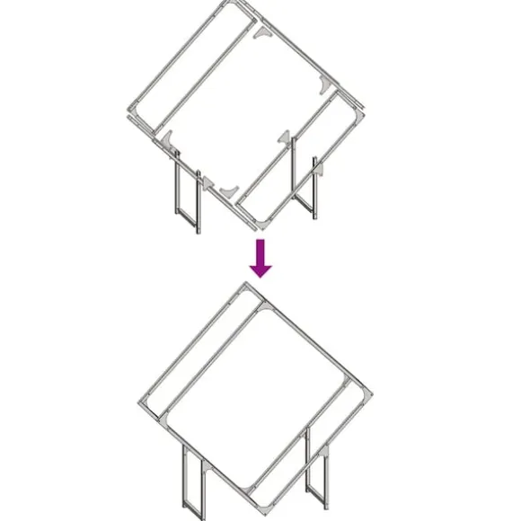 vidaXL brændestativ 100x25x100 cm koldvalset stål hvid