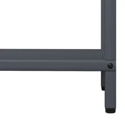vidaXL brændestativ 60x25x90 cm koldvalset stål antracitgrå