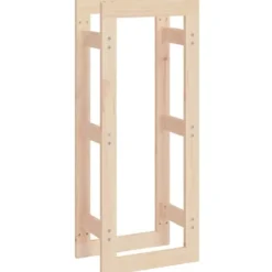 vidaXL brændestativ 41x25x100 cm massivt fyrretræ - Brændekurve – tilbehør
