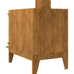 vidaXL campingkomfur 35x50x60 cm cortenstål
