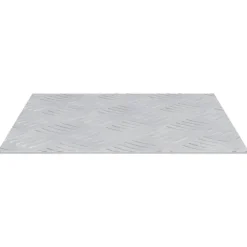 vidaXL Checker plader 2 pcs Sølv 30 x 30 cm Aluminium