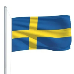 vidaXL det svenske flag 90x150 cm