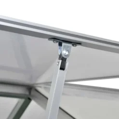 vidaXL drivhus 3,46 m² forstærket aluminium - Drivhuse