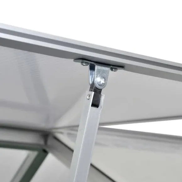 vidaXL drivhus 3,46 m² forstærket aluminium - Drivhuse