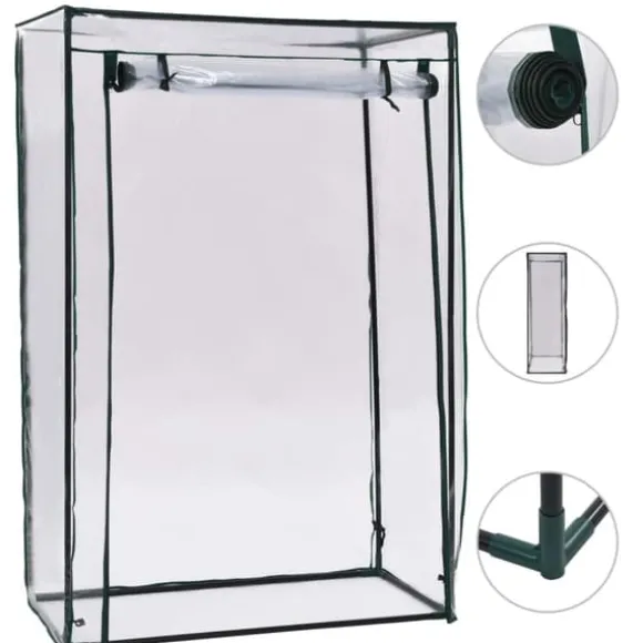 vidaXL drivhus 102 x 52 x 150 cm - Drivhuse