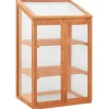 vidaXL drivhus 60x45x100 cm fyrretræ - Drivhuse