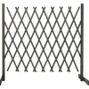 vidaXL espalier til haven 180x100 cm massivt fyrretræ grå - Havehegn
