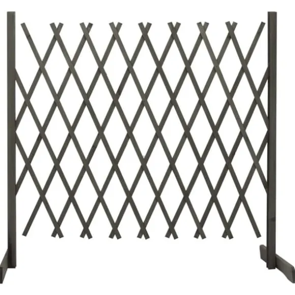 vidaXL espalier til haven 180x100 cm massivt fyrretræ grå - Havehegn