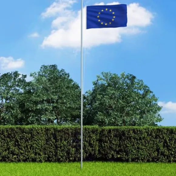 vidaXL Europaflag 90x150 cm - Flag & vimpler