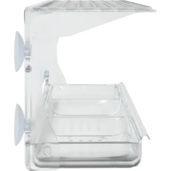 vidaXL foderautomater til vindue 2 stk. 30x12x15 cm akryl - Foderautomater til fugle