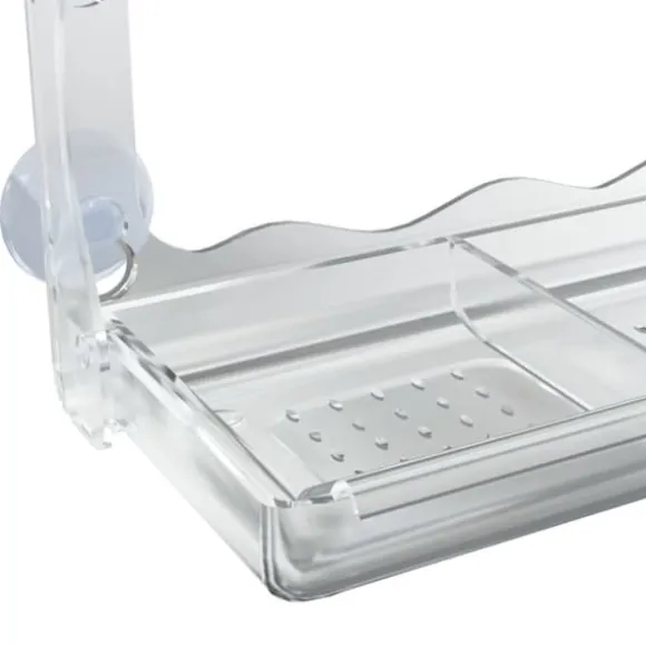 vidaXL foderautomater til vindue 2 stk. 30x12x15 cm akryl - Foderautomater til fugle