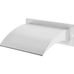 vidaXL fontæne til svømmebassin rustfrit stål 30x9x26 cm sølv - Fontæner