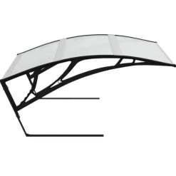 vidaXL garage til robotplæneklipper 80x101x46 cm sort