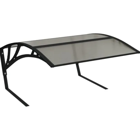 vidaXL garage til robotplæneklipper 80x101x46 cm sort