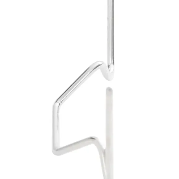 vidaXL glasclips/flueben til drivhus 50 stk. W-type galvaniseret stål