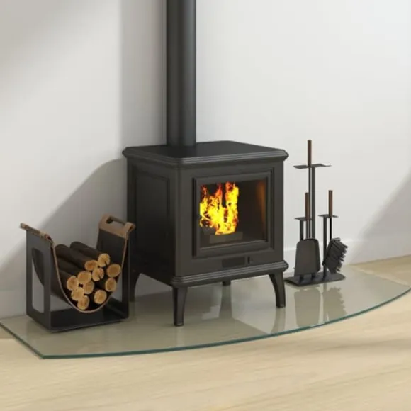 vidaXL glasplade til pejs 120x50 cm - Glas
