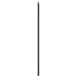 vidaXL glasplade til pejs 120x50 cm - Glas