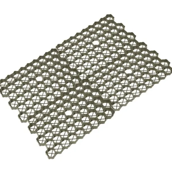 vidaXL græsgitter 16 stk. 60x40x3 cm plastik grøn