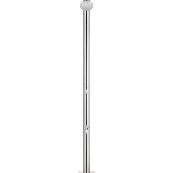 vidaXL havebruser 215 cm rustfrit stål