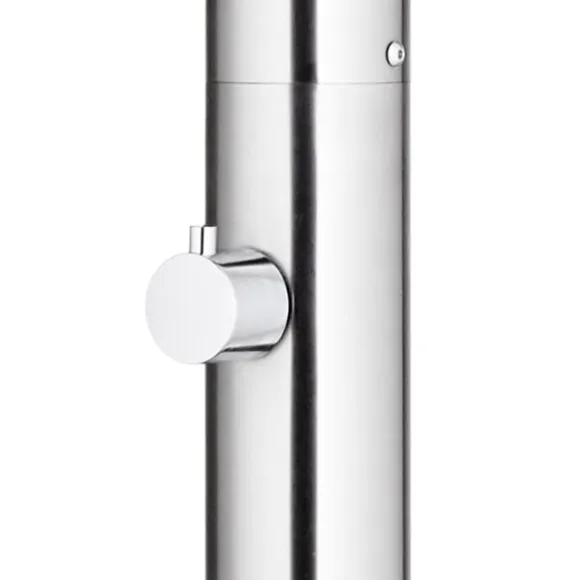 vidaXL havebruser 215 cm rustfrit stål