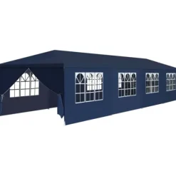 vidaXL havefesttelt 3 x 12 m blå - Festtelte & havepavilloner