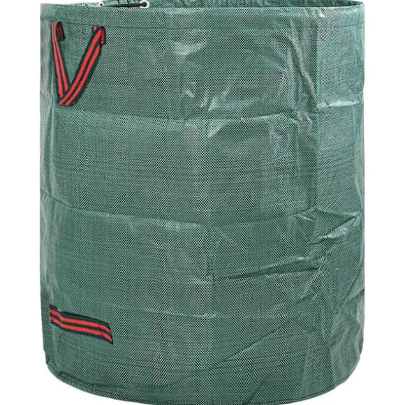 vidaXL Havematerialeposer 12 pcs Grøn 67 x 67 x 75.5 cm Polypropylen