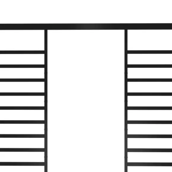 vidaXL havepavillon med udtrækkeligt tag 4x3x2,3 m 180 g/m² antracit - Festtelte & havepavilloner