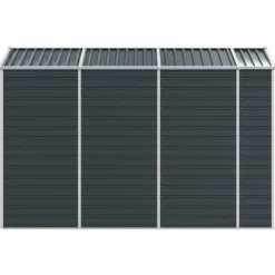 vidaXL haveskur 191x300x198 cm galvaniseret stål antracitgrå - Skure & Redskabsskure