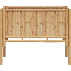 vidaXL Højbed Brun 90 x 35 x 70 cm Bambus