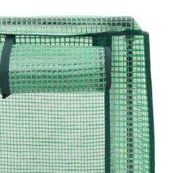 vidaXL højbed med drivhusovertræk 160x40x153 cm rattan-look