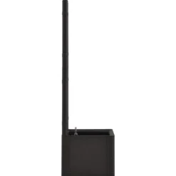 vidaXL højbed med espalier og automatisk vandingssystem antracitgrå - Plantekrukker