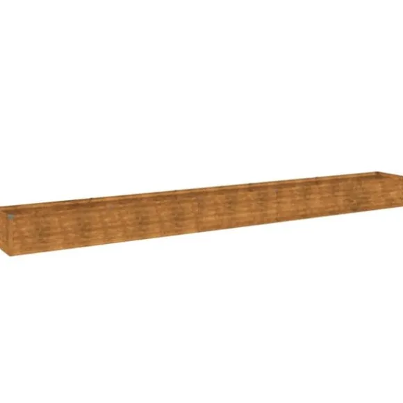 vidaXL højbed 482x50x36 cm cortenstål - Plantekrukker