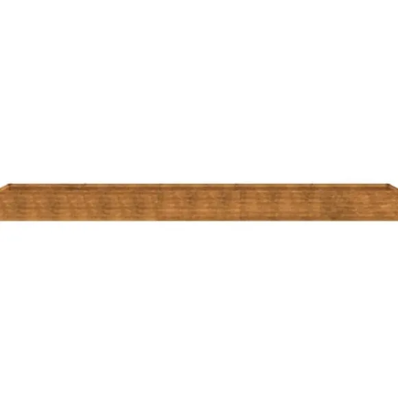 vidaXL højbed 482x50x36 cm cortenstål - Plantekrukker